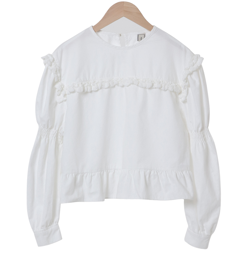 Áo Thun Tay Dài Cổ Tròn Dáng Rộng 39305