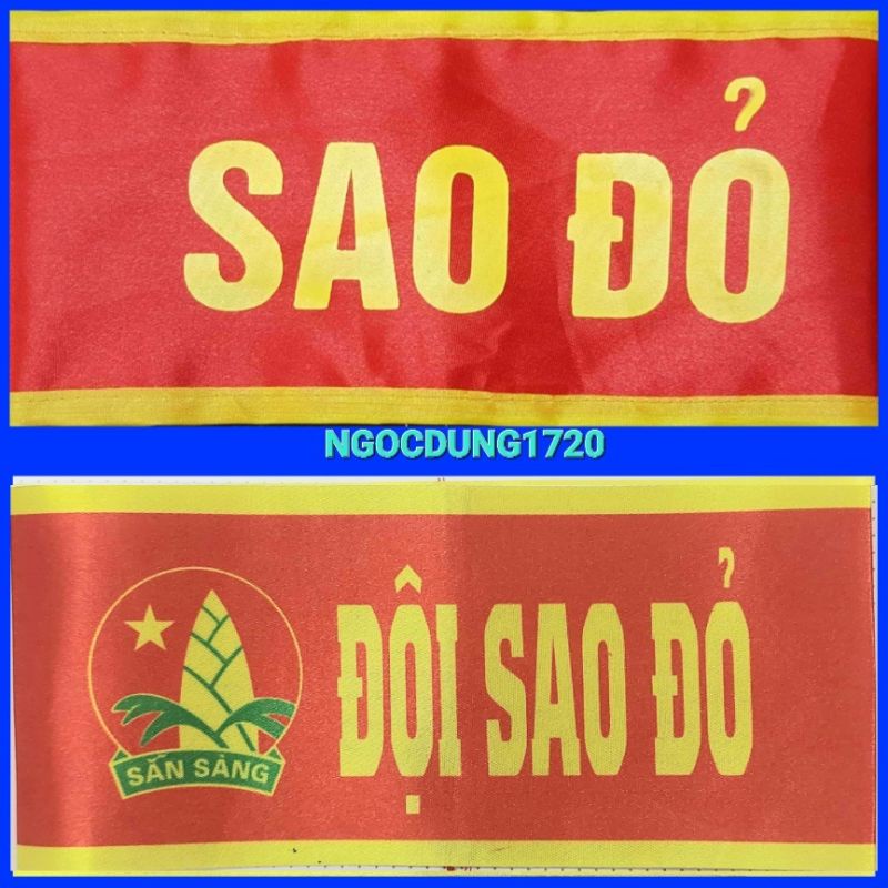 Băng Sao đỏ đeo tay học sinh [ số Lượng 10 cái ]