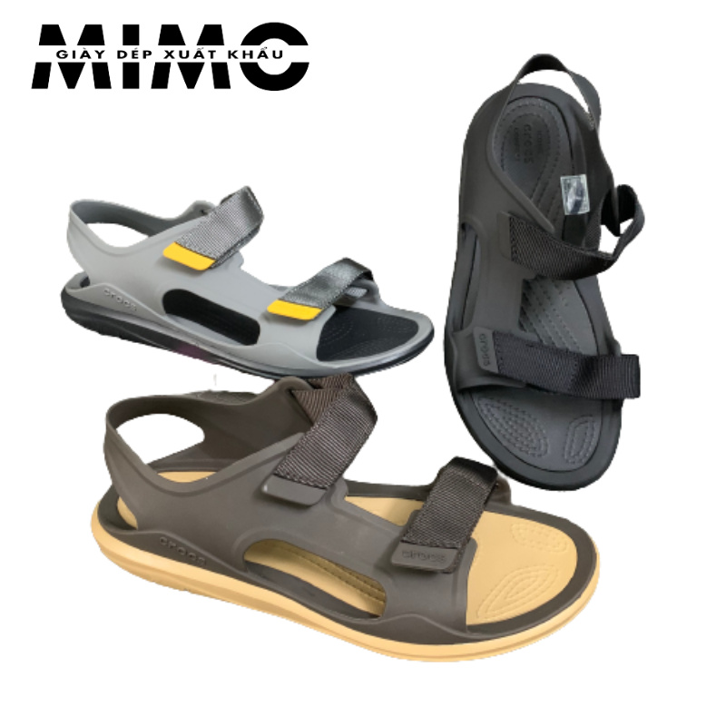 [Hàng xuất] Sandal nam, sandal cross swiftwater expendition màu ghi siêu nhẹ, chống trơn trượt cho nam