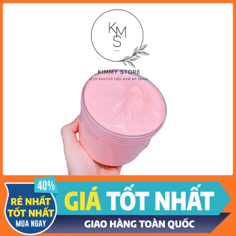 lẻ hộp 500g kem kích tẩy xanh lá - vàng - hồng