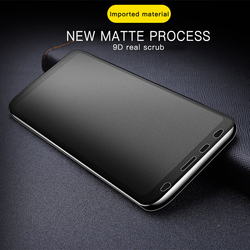 Kính cường lực Full màn Mờ chống vân tay cho Samsung Galaxy Note 10 S10 Lite A50 A30 A20 A50S A30S A20S A10S A51 A71 #bi