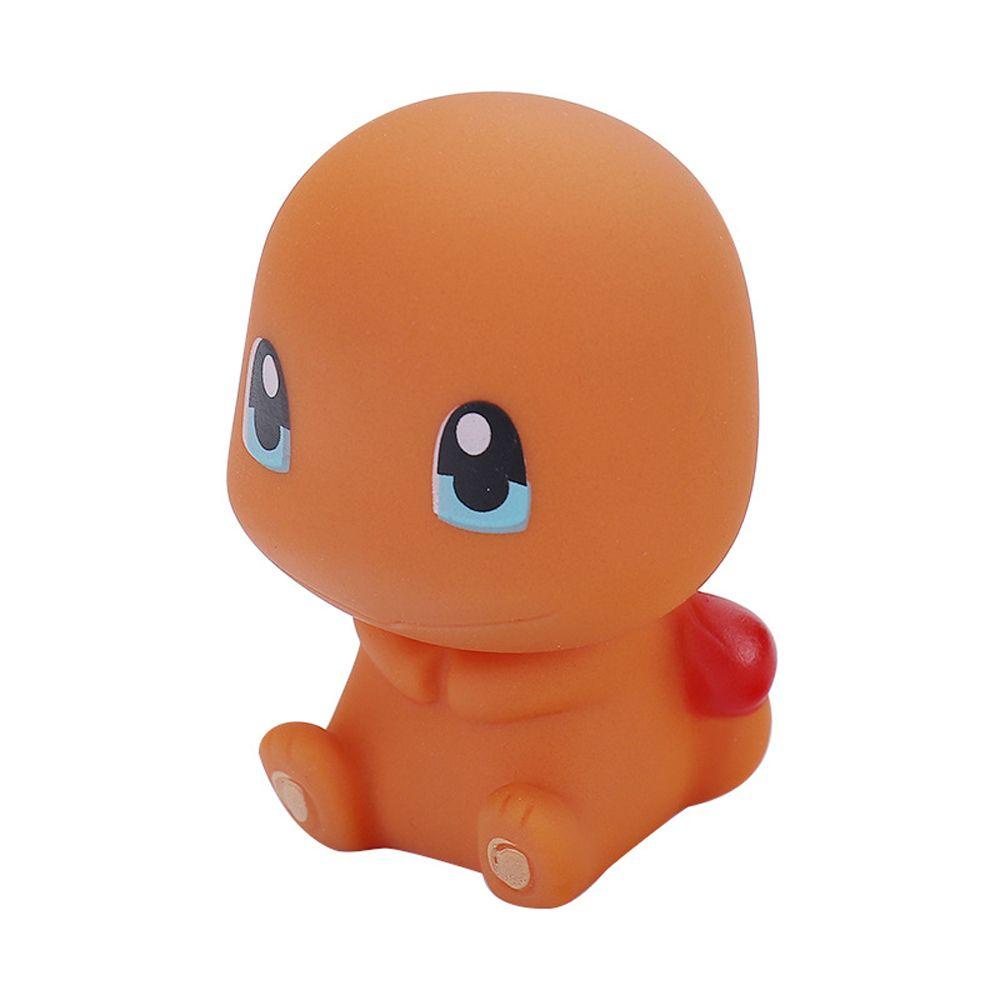 Set 6 Đồ Chơi Bồn Tắm Bằng Cao Su Mềm Hình Pikachu Phát Ra Tiếng Kêu Khi Bóp Cho Bé