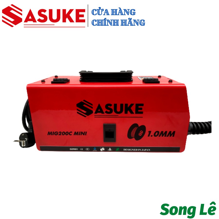 Máy Hàn Điện Tử  - Mig Không Dùng Khí - SASUKE - KENMAX MIG 200C MiNi - Tặng FULL Phụ Kiện