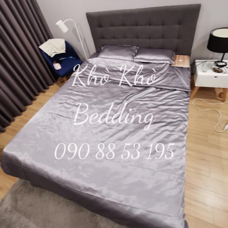 Chăn ga phi lụa cao cấp Khò Khò Bedding.
