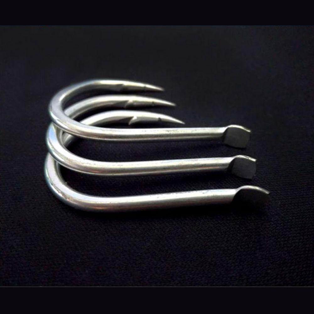 LETTER Outdoor Feather Fishing Hooks with Line Single Hook/Double Hook Lures Two Hook Tackle Barbed Treble with Feather High Carbon Steel Hot Crank Baits