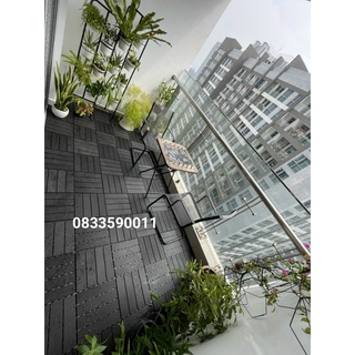COMBO 5 miếng Vỉ sàn gỗ nhựa composite chịu nước, chịu nắng.Nhận thi công