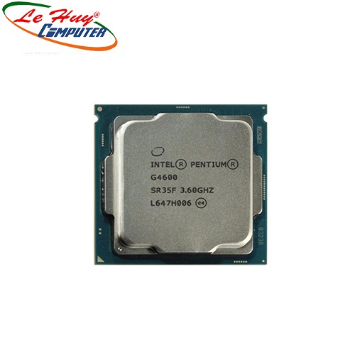 CPU Intel Pentium G4600 (3.60GHz, 3M, 2 Cores 4 Threads) TRAY chưa gồm Fan