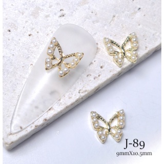 Charm buom ngoc trai trang trí nail