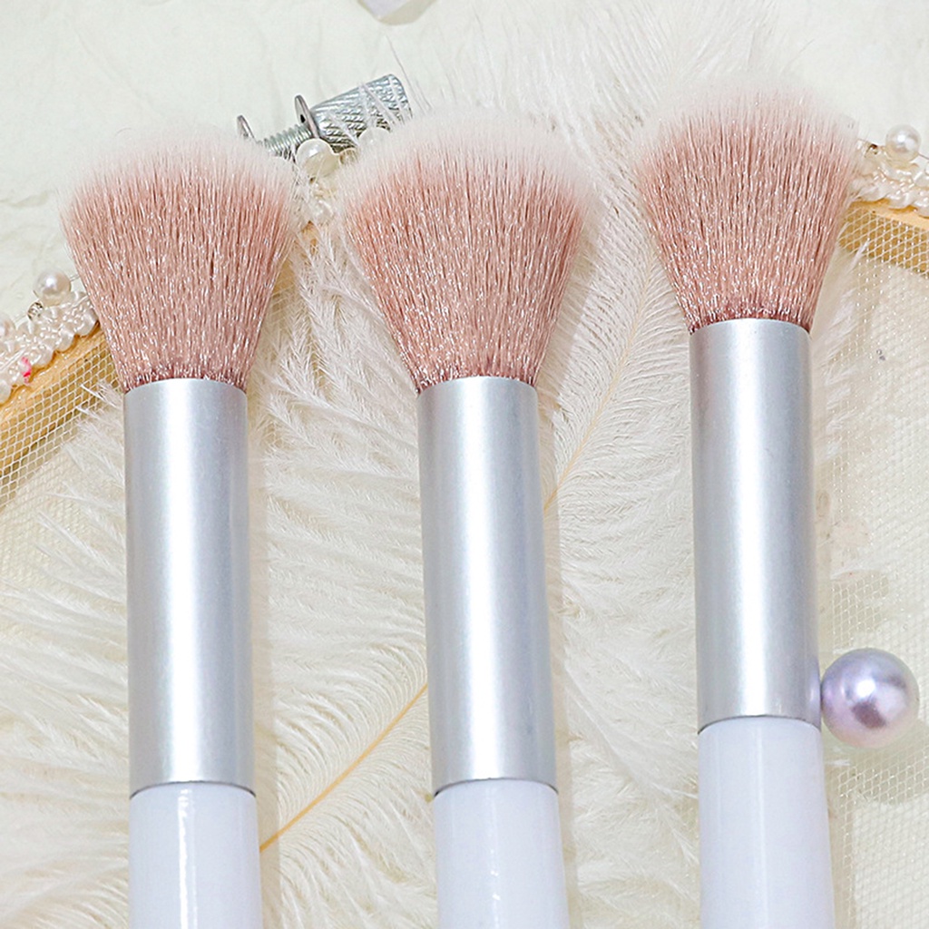 [Hàng mới về] Cọ đánh phấn má hồng ống nhôm dày dặn trang điểm làm đẹp cho đi tiệc
