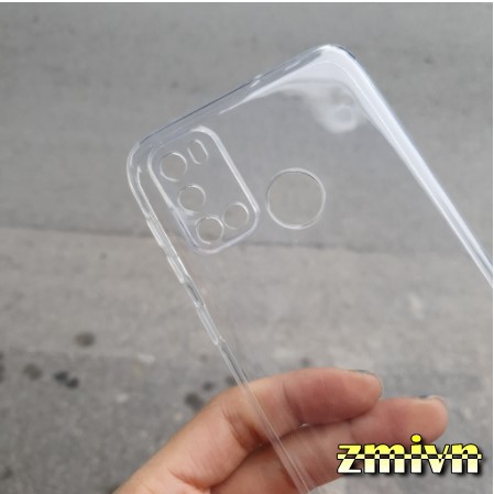 Ốp dẻo silicon Vsmart Joy 4 trong suốt có gờ bảo vệ camera