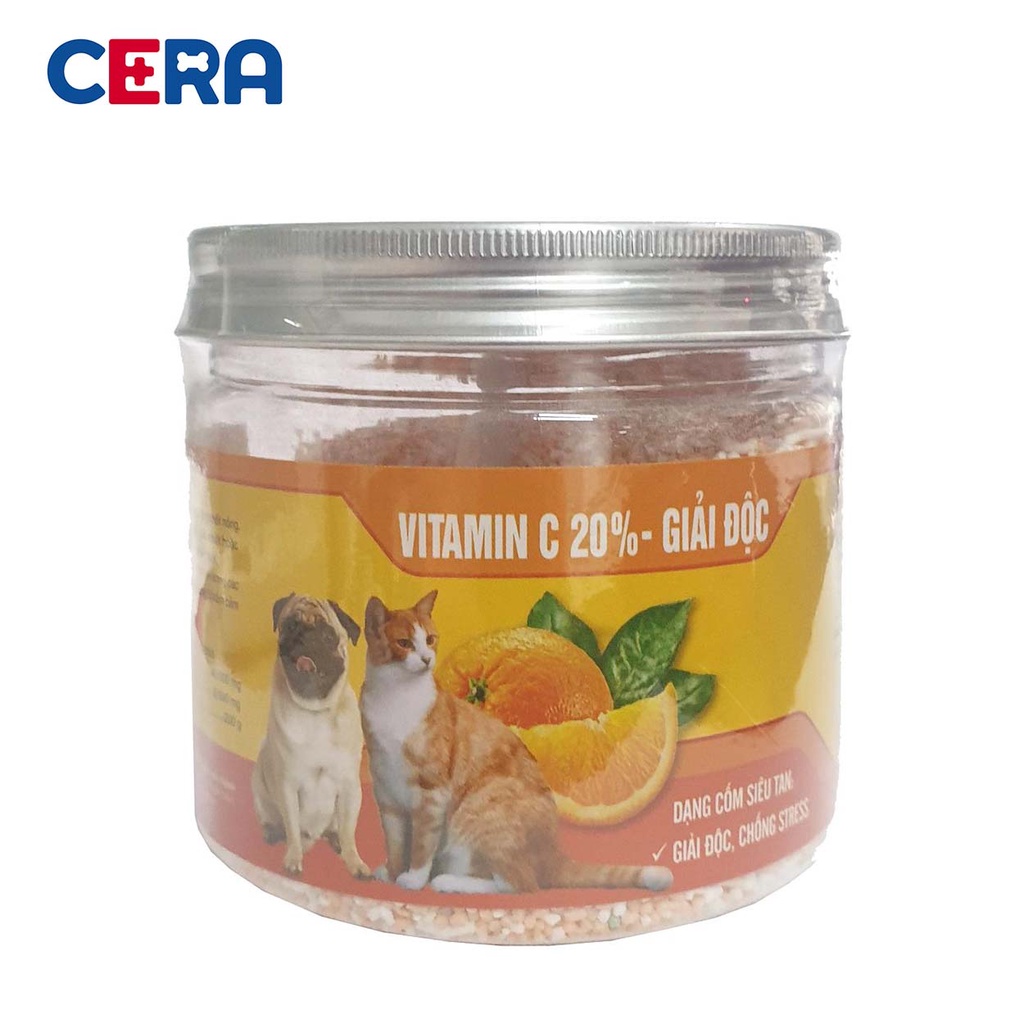 Cốm Bổ Sung Vitamin, Chống Độc, Stress - Vitamin C 20%