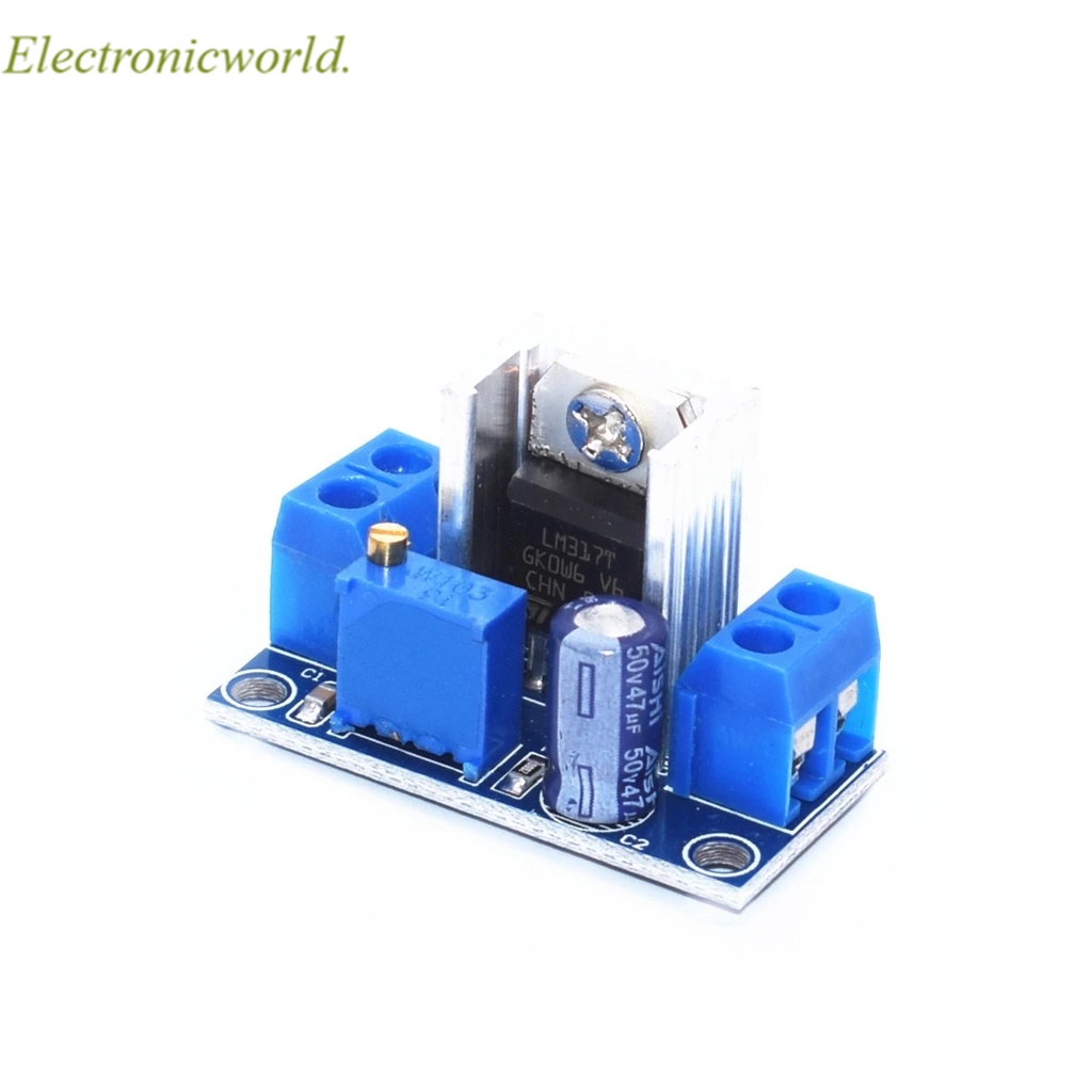 Bảng mạch hạ áp Lm317 Dc-Dc 317