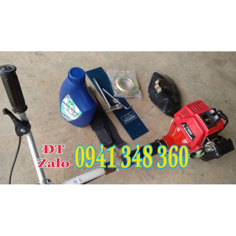 Máy cắt cỏ nhật bãi Mitsubishi T100 đẹp