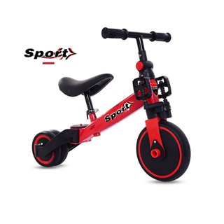 [Không Lợi Nhuận] Xe 3 bánh - Xe cân bằng - Xe chòi chân - 3 trong 1 - Khung thép chắc chắn