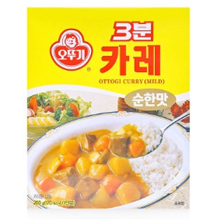 Sốt Cà Ri Không Cay 3 Minutes Ottogi Curry Mild (200g)