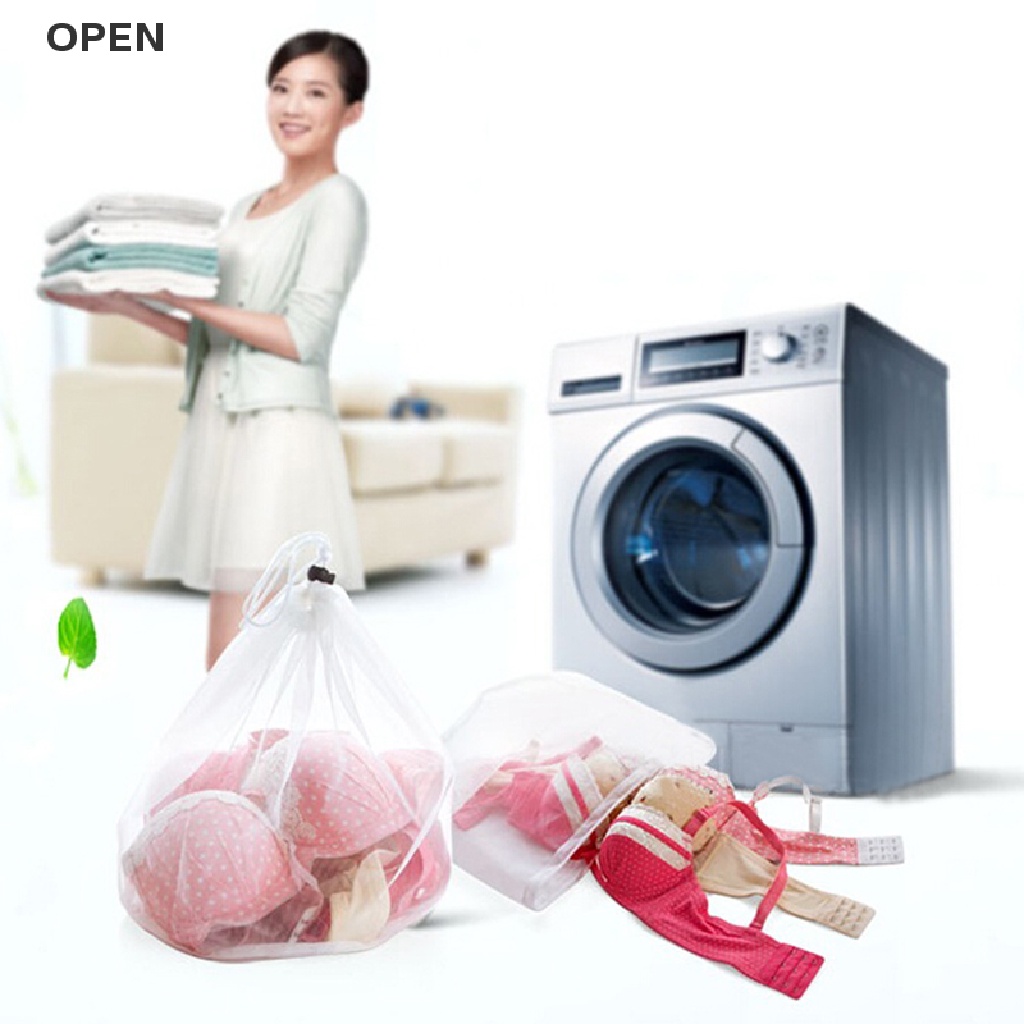 Op Mới Túi Lưới Giặt Quần Áo Lưới Dày Lớn Dùng Cho Máy Giặt my