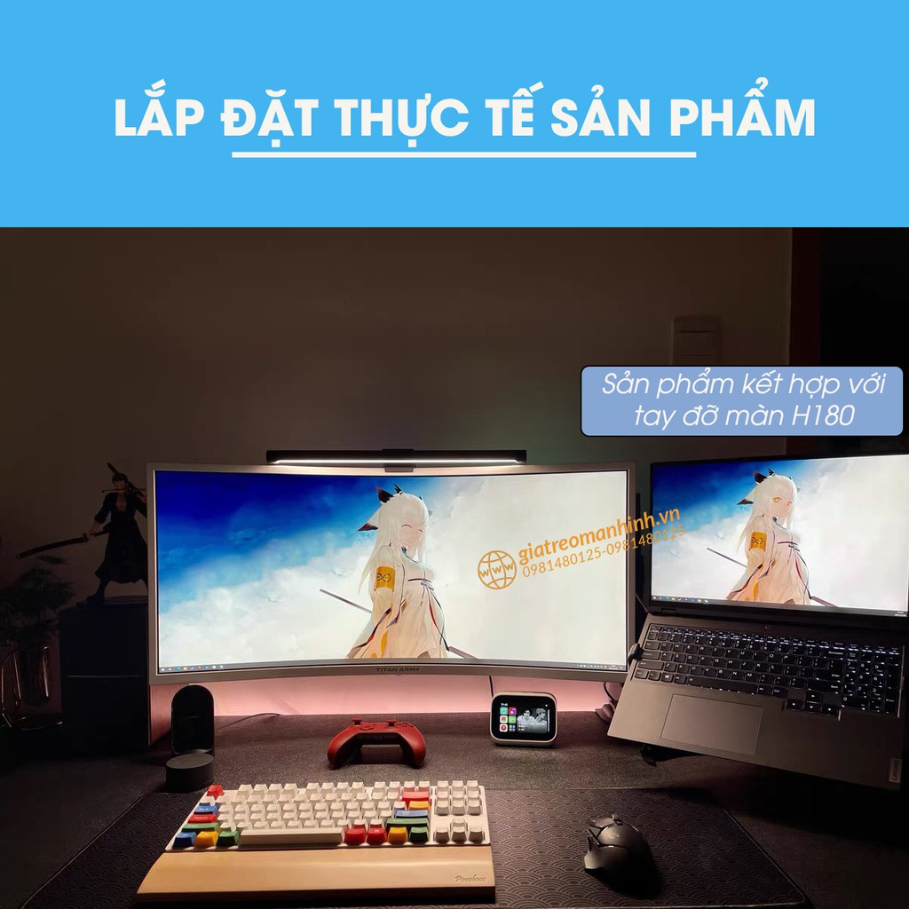 Giá Đỡ Laptop - Macbook - Máy Tính Bảng - Ipad Model: DA1 10-17Inch - Sản Phẩm Chưa Bao Gồm Tay Đỡ
