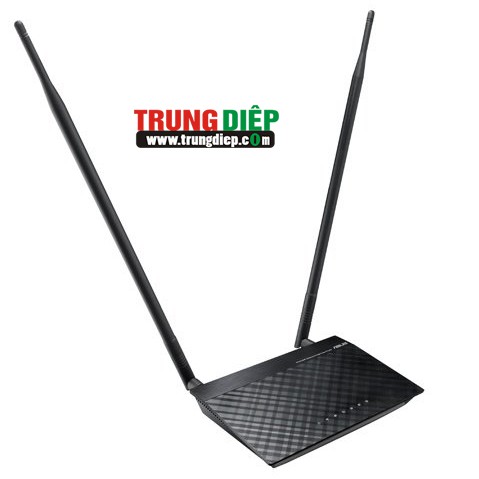 Bộ phát wifi chuẩn N ASUS RT-N12HP 300MB xuyên tường râu 30cm