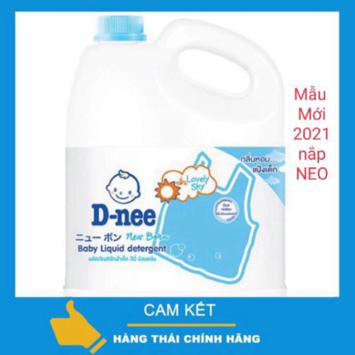 [ HCM ] Nước Giặt Dnee Thái Lan Mẫu Mới Nắp Neo Chính Hãng Thái Lan