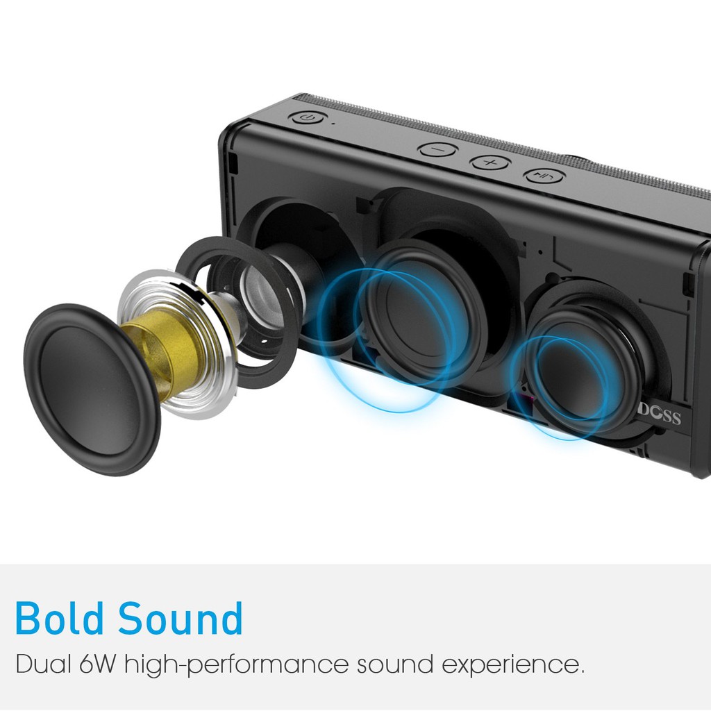 Loa Bluetooth chính hãng DOSS SoundBox Color