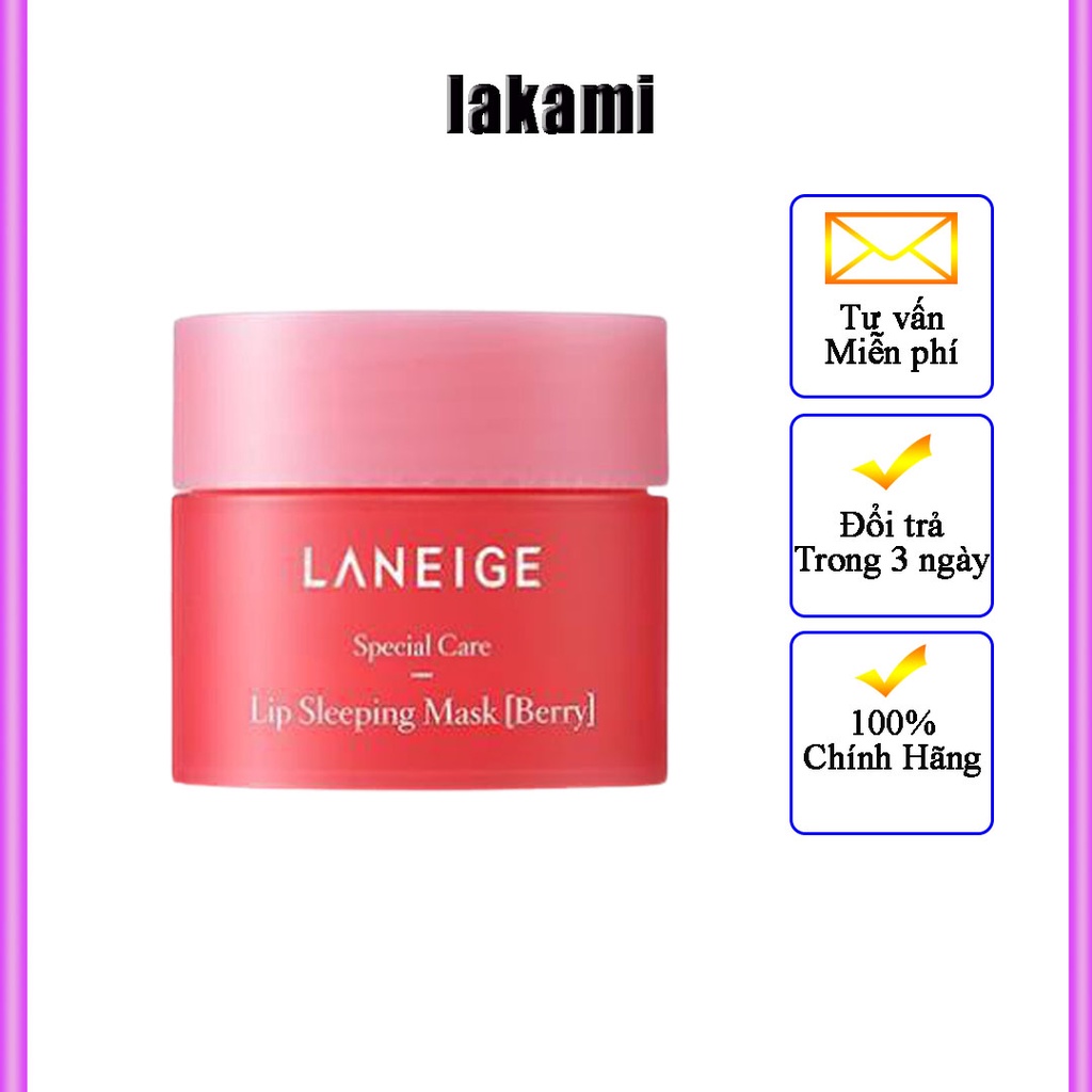 Mặt Nạ Ngủ Môi Laneige Lip Sleeping Mask Berry 20g Mẫu Mới