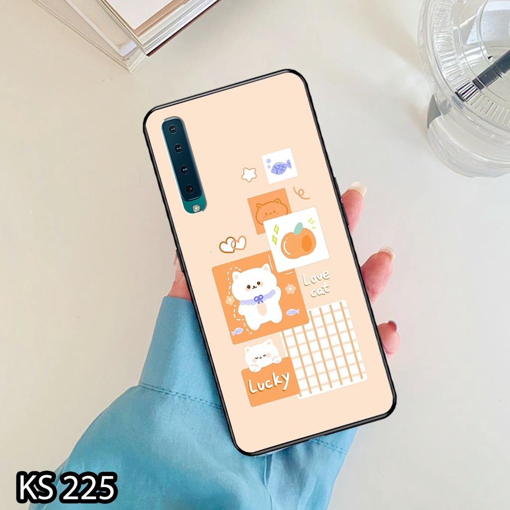 Ốp lưng Samsung A7-2018/A9-2018 in hình thỏ con_KINGSTORE.HN_Ốp SS A750/A950