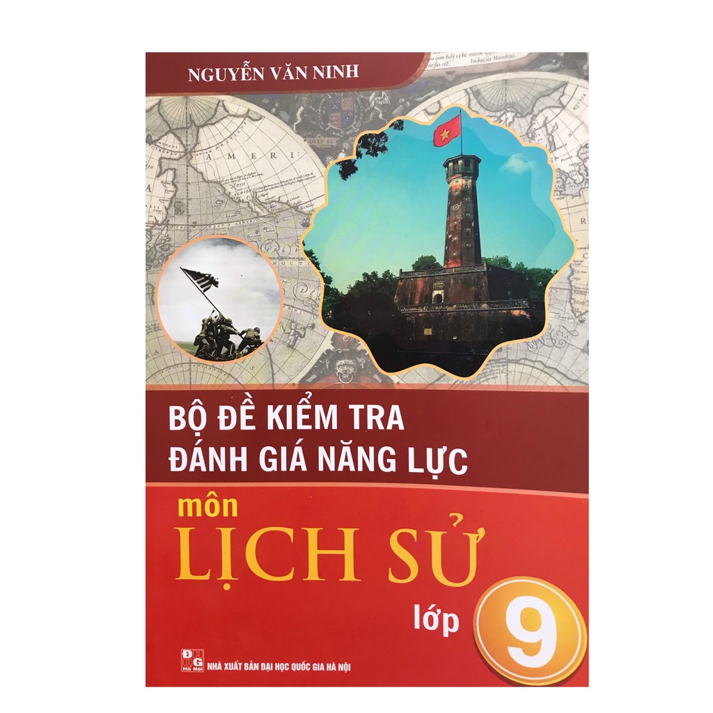 Sách - Bộ đề kiểm tra đánh giá năng lực môn lịch sử lớp 9