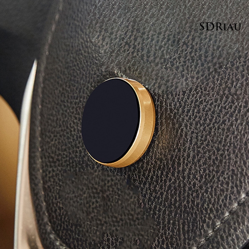 Giá Đỡ Điện Thoại Hình Tròn Có Nam Châm Hít Gắn Lỗ Thông Gió Xe Hơi