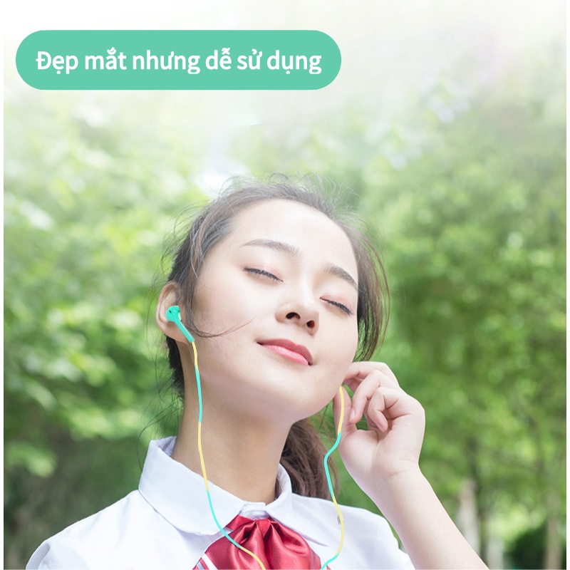 Bánh macaron nhiều màu có giá trị cao, tai nghe có dây hiệu suất cao