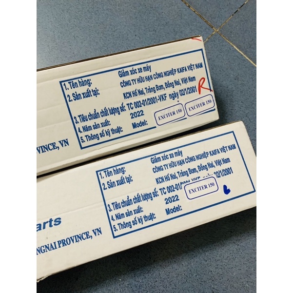 Phuộc trước ex 150 hiệu kaifa