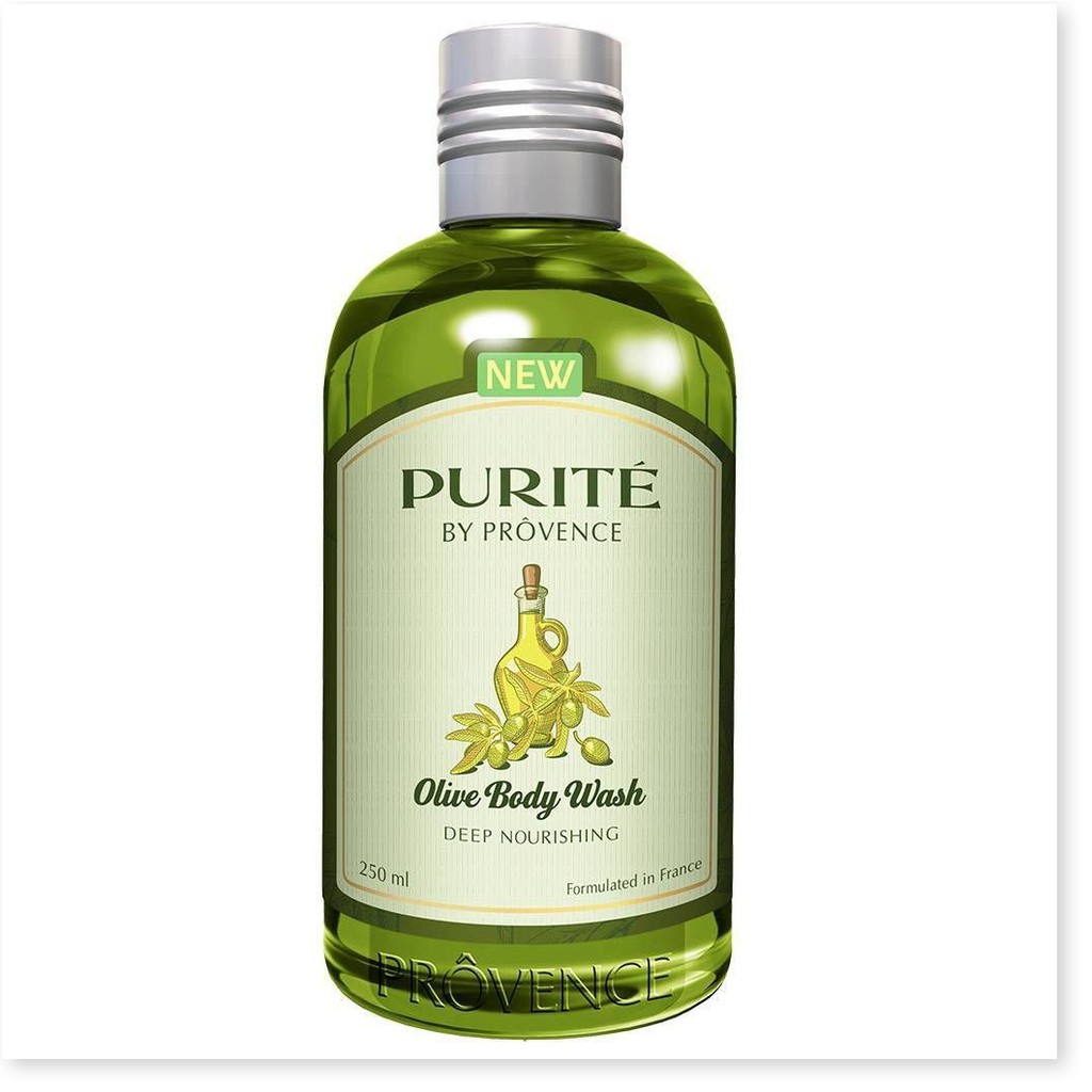 [Mã giảm giá sỉ mỹ phẩm chính hãng] Sữa Tắm Giữ Ẩm Purité By Prôvence 250ml