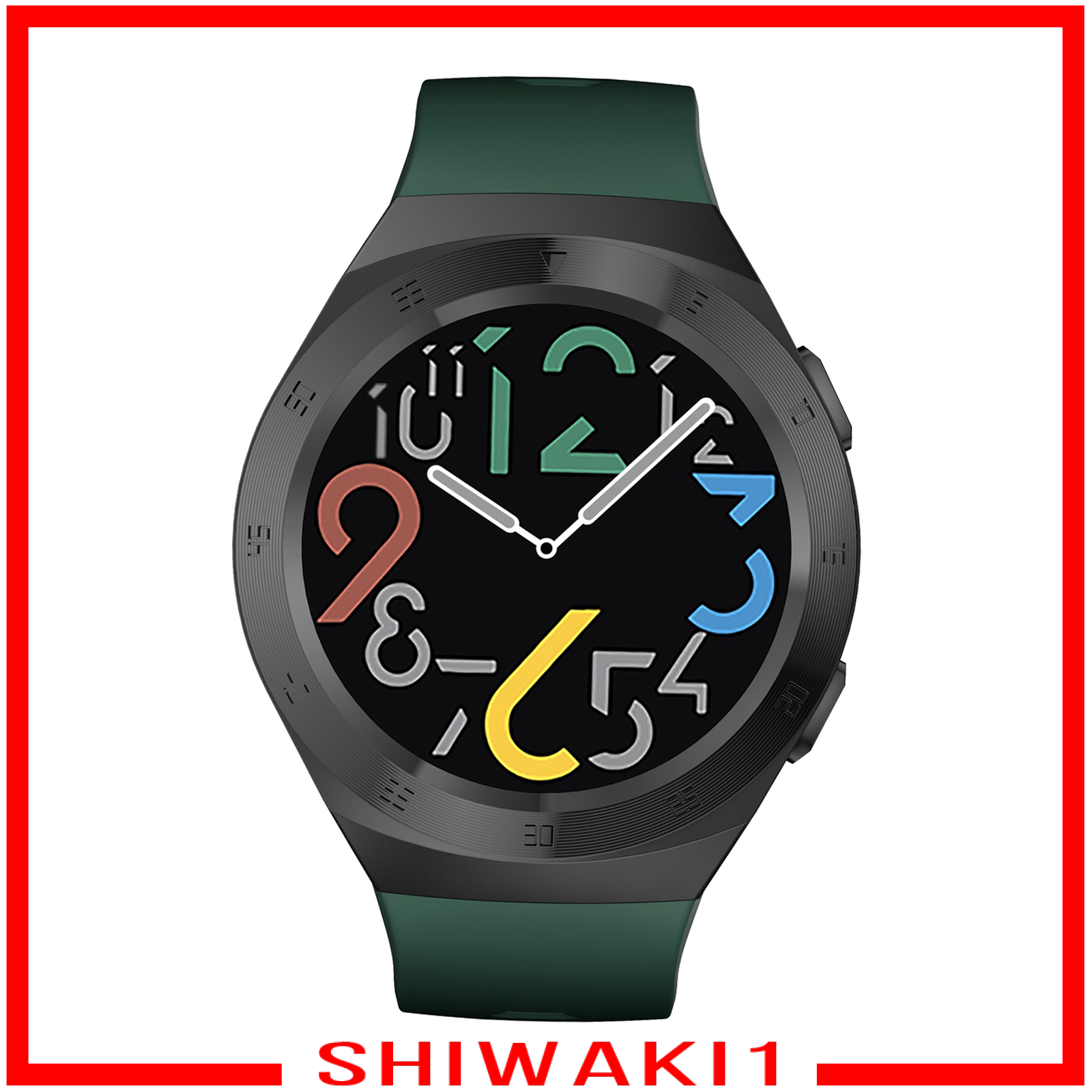 [SHIWAKI1]Round Sports 1.3IN Smartwatch Fitness Tracker Calorie Counter