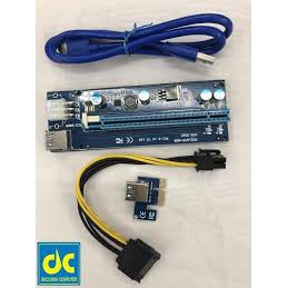 Dây cáp Riser USB 3.0 Nối Dài VGA từ PCI-E 1x to PCI 16x