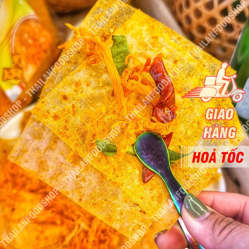 Bánh Tráng Phô Mai Mix Khô Gà