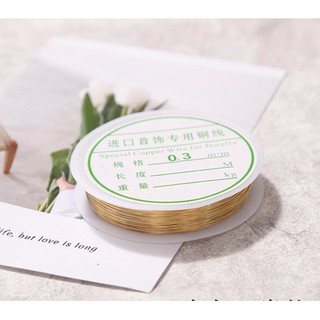 [VÀNG] Dây đồng mạ vàng đủ size