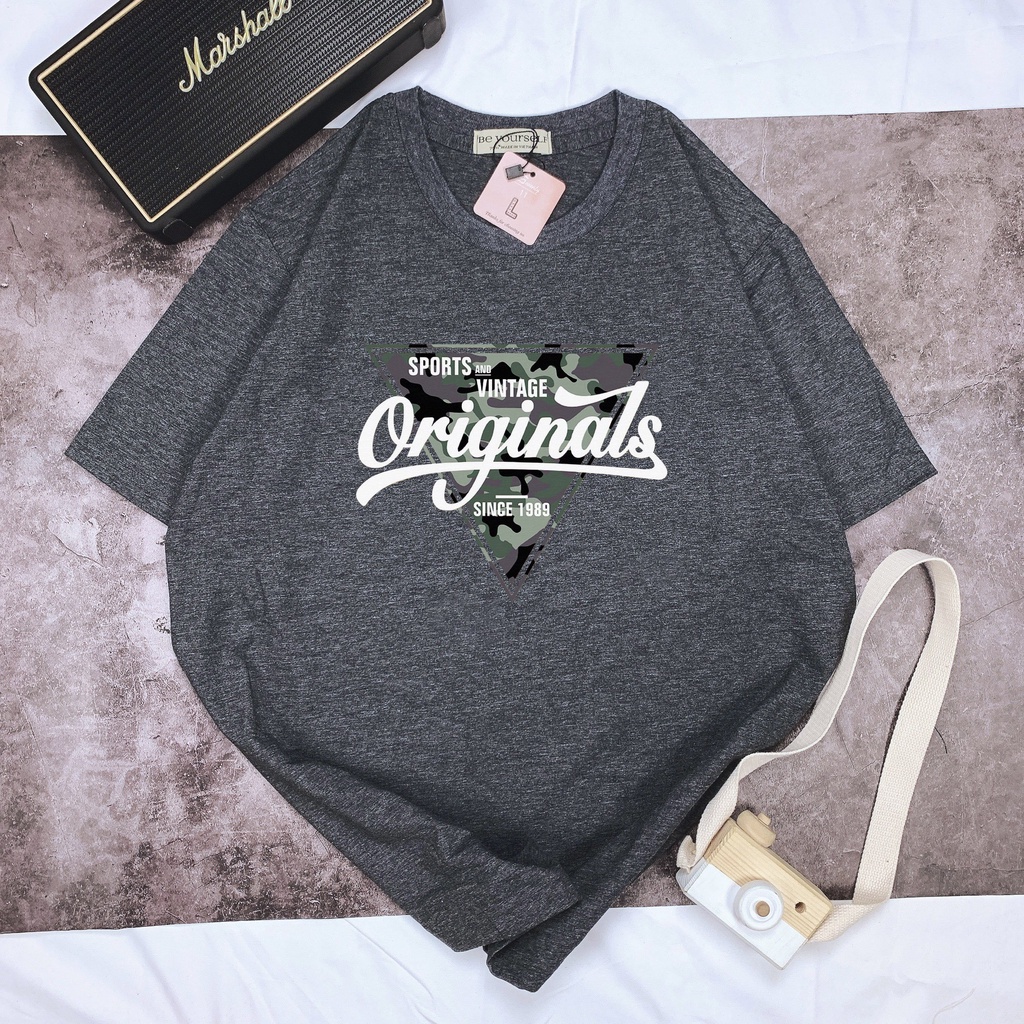 Áo thun tay ngắn unisex Be Yourself - TAM GIÁC ORIGINAL