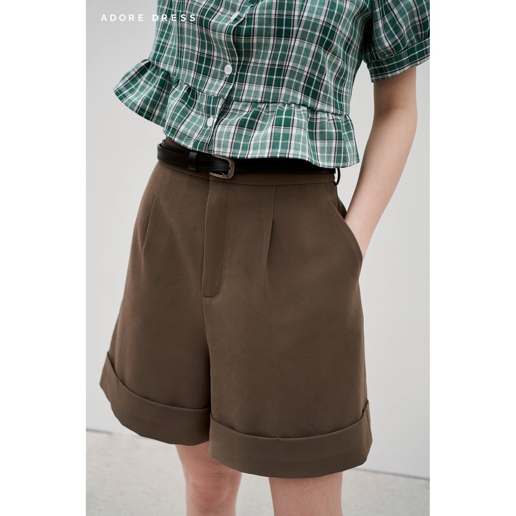 Quần short gấu lơvê xanh đậm 1SO1001 ADORE DRESS | BigBuy360 - bigbuy360.vn