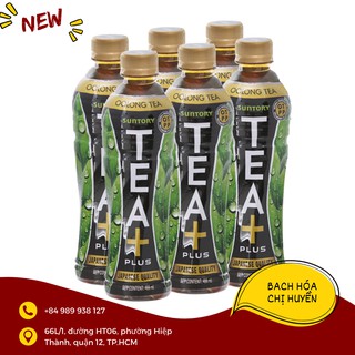 [DATE MỚI] Trà Ô Long Tea+ Plus lốc 6 chai 455ml