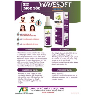 XỊT KÍCH MỌC TÓC WAVESOFT SPRAY