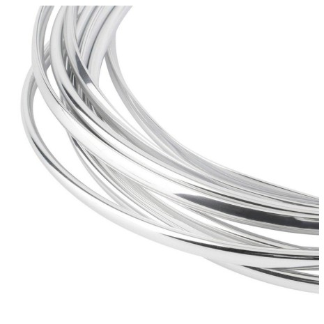 Nẹp cửa gió điều hòa viền chỉ khe máy lạnh Dây nhựa mạ crom kim loại chữ U trang trí nội thất xe hơi ô tô 1m 2m 4m 3m