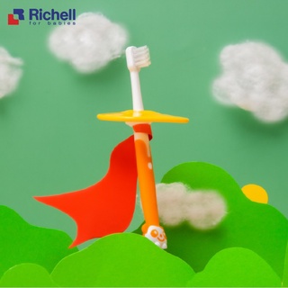 Bàn chải đánh răng trẻ em Richell (bước 2 & 3) Nhật bản