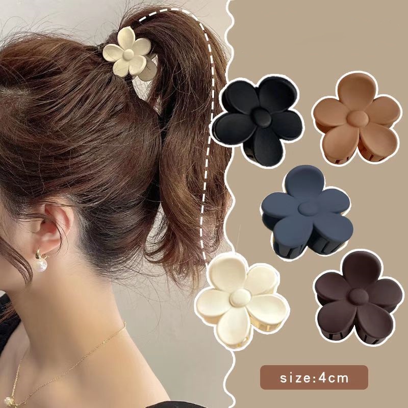Kẹp Tóc Hoa Dễ Thương Phong Cách Hàn Quốc