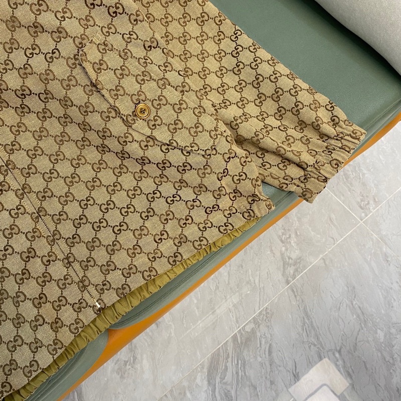 Áo khoác jeans nam phong cách retro thương hiệu Gucci GC cao cấp