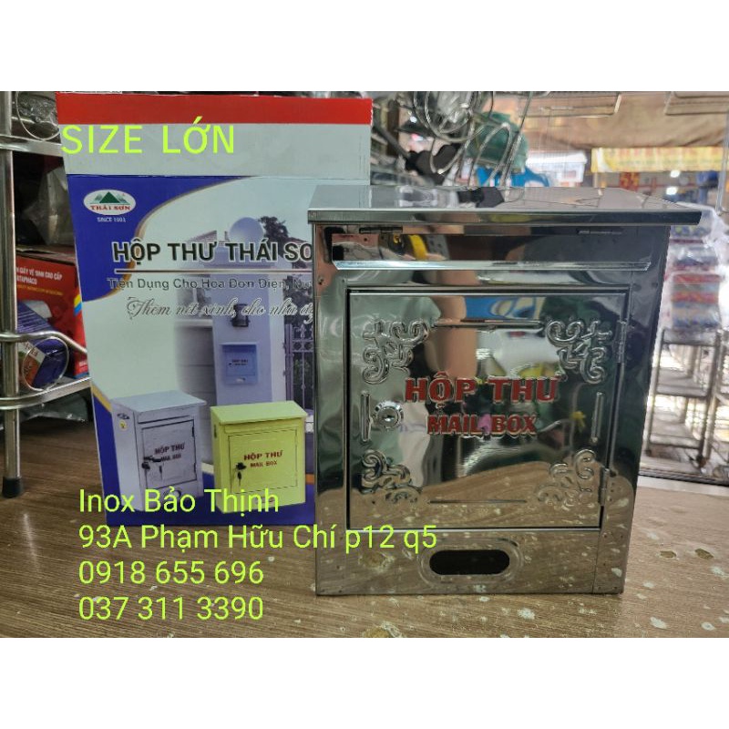 Hộp thư inox ,thùng đựng thư inox