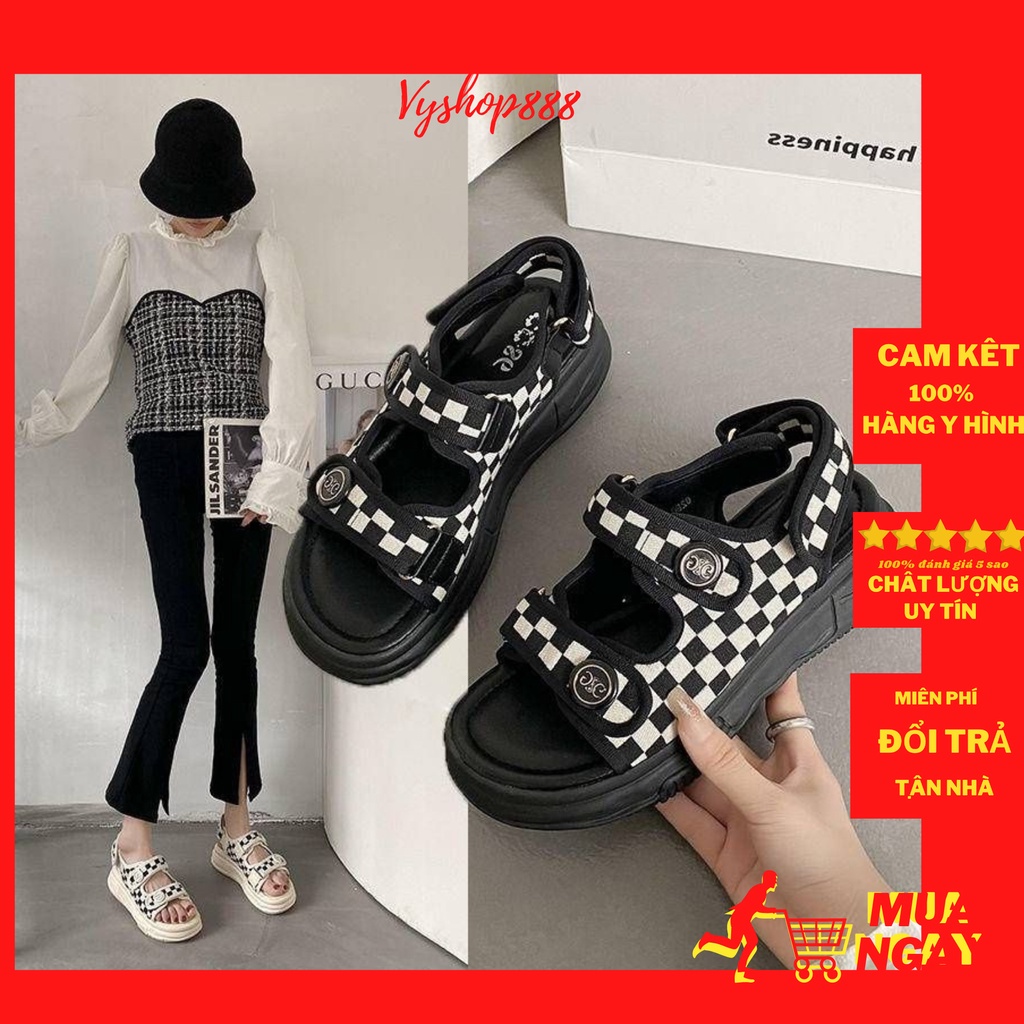 sandal nữ đi học đi chơi trẻ trung ca tính mã 43