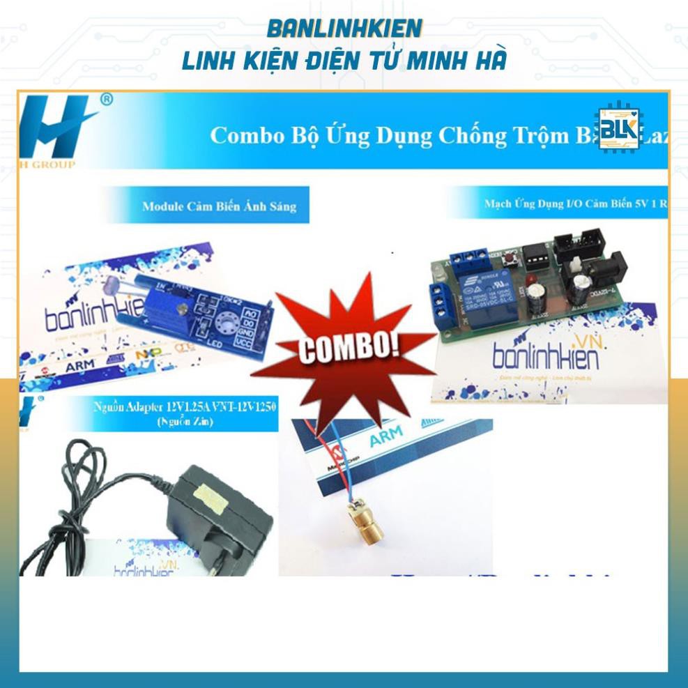 Combo Bộ Chống Trộm Bằng Tia Laze CTLaze HS