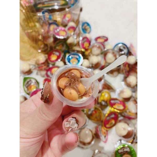 HỦ 100 Bánh Quy socola viên Star Cup Thái Lan 780gr