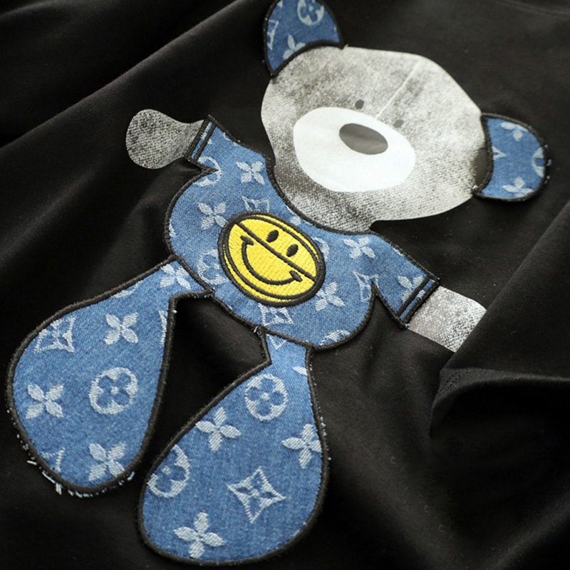 NRVP Áo thun unisex cổ tròn tay ngắn phong cách Hàn Quốc thời trang mùa hè 2022