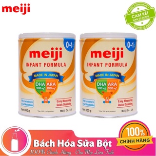 [Chính hãng] Combo 2 Lon Sữa Bột Meiji Infant Formula Nhập Khẩu - 800g [Date mới]