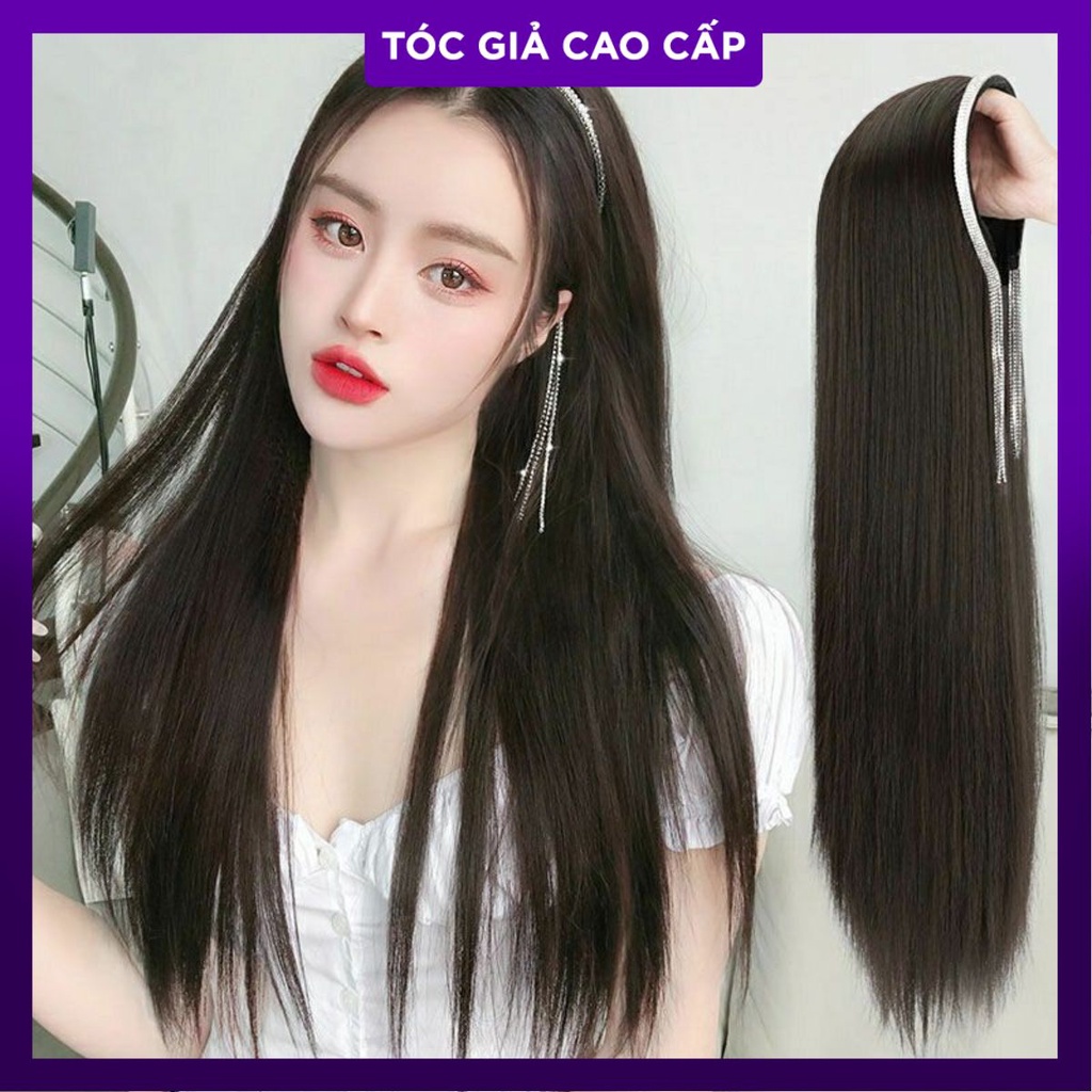 tóc giả đính cài nhỏ xinh